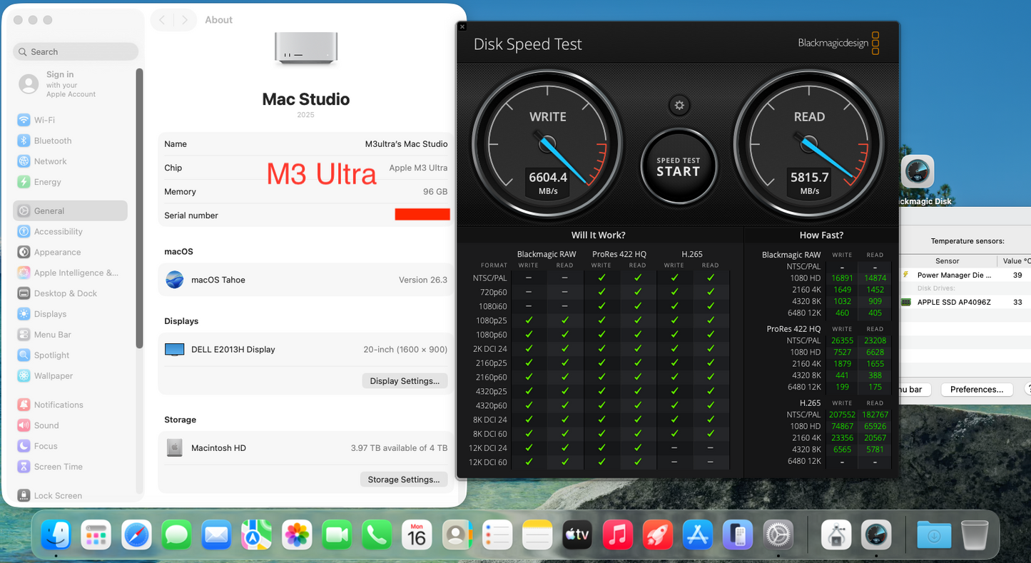 Mac Studio: Storage Expansion Module ( 16TB / 8TB / 4TB / 2TB )
