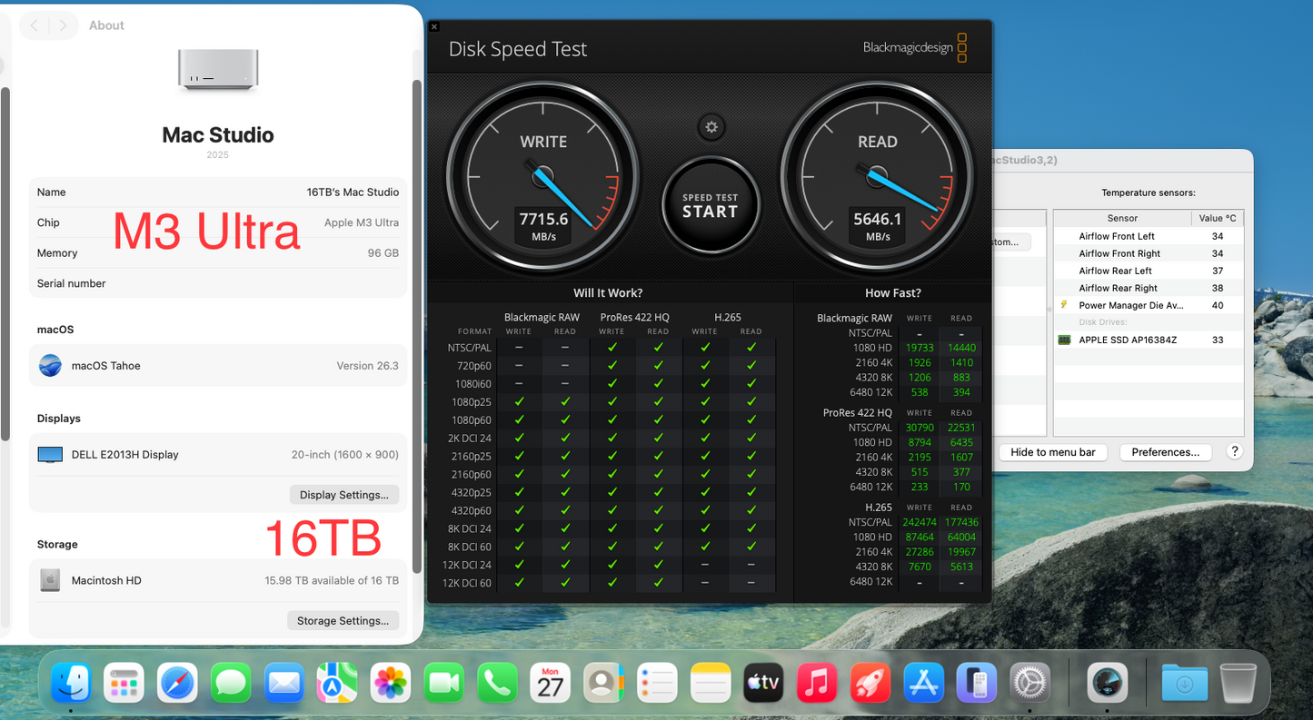 Mac Studio: Storage Expansion Module ( 16TB / 8TB / 4TB / 2TB )